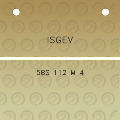 isgev-5bs-112-m-4