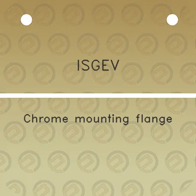 isgev-chrome-mounting-flange