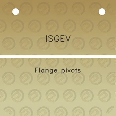 isgev-flange-pivots