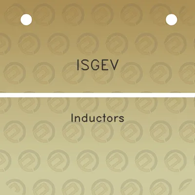 isgev-inductors