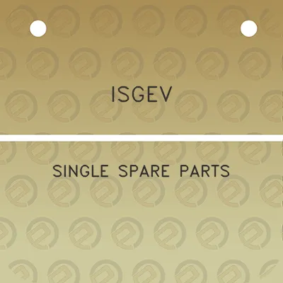 isgev-single-spare-parts