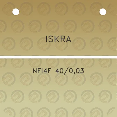 iskra-nfi4f-40003