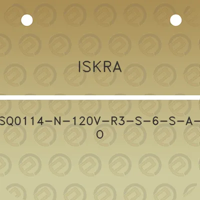 iskra-sq0114-n-120v-r3-s-6-s-a-o