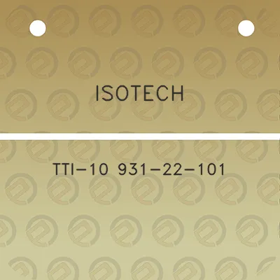 isotech-tti-10-931-22-101