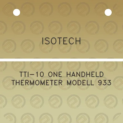 isotech-tti-10-one-handheld-thermometer-modell-933