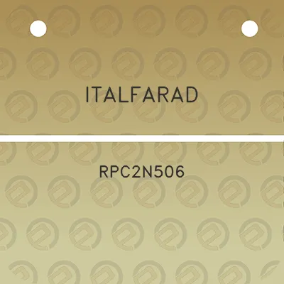 italfarad-rpc2n506