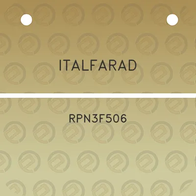 italfarad-rpn3f506