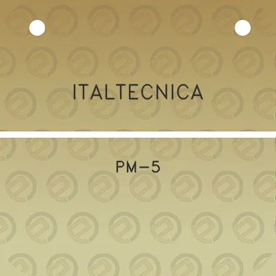 italtecnica-pm-5