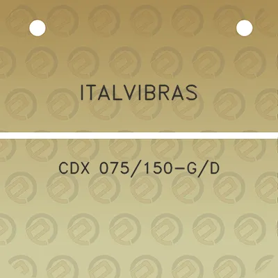 italvibras-cdx-075150-gd