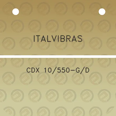 italvibras-cdx-10550-gd