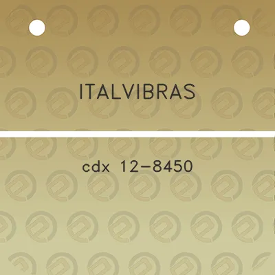 italvibras-cdx-12-8450