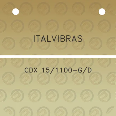 italvibras-cdx-151100-gd