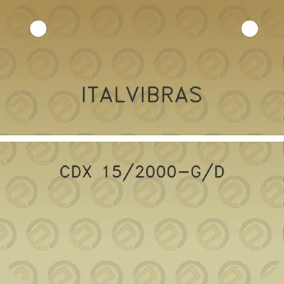 italvibras-cdx-152000-gd