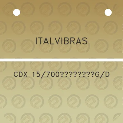 italvibras-cdx-15700agd