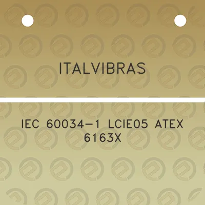 italvibras-iec-60034-1-lcie05-atex-6163x