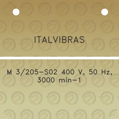 italvibras-m-3205-s02-400-v-50-hz-3000-min-1