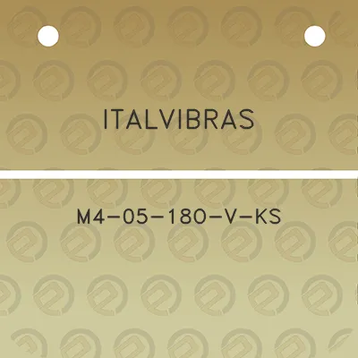 italvibras-m4-05-18o-v-ks