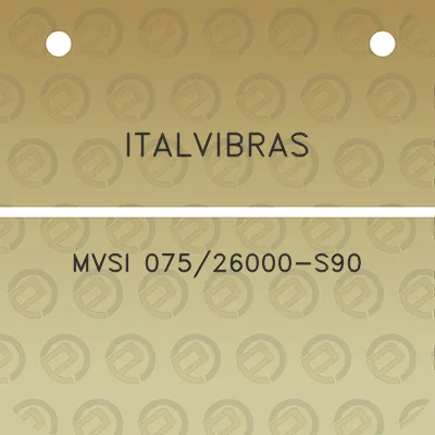 italvibras-mvsi-07526000-s90