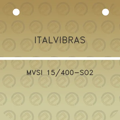 italvibras-mvsi-15400-so2