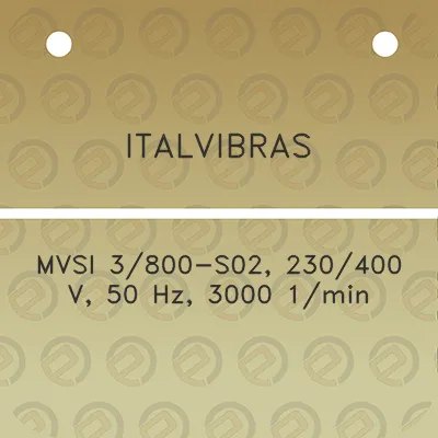 italvibras-mvsi-3800-s02-230400-v-50-hz-3000-1min