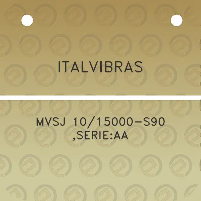 italvibras-mvsj-1015000-s90-serieaa