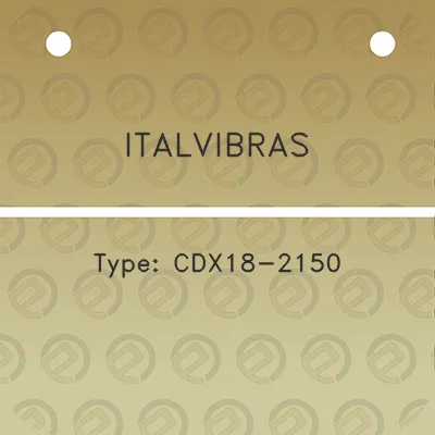 italvibras-type-cdx18-2150