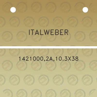 italweber-14210002a103x38