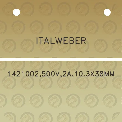 italweber-1421002500v2a103x38mm