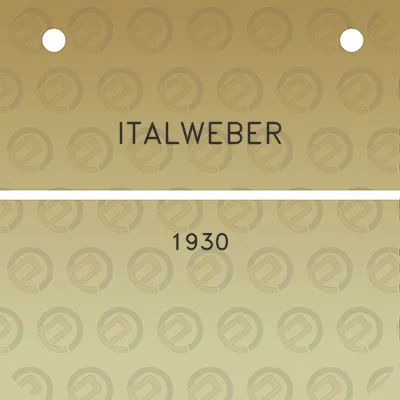 italweber-1930