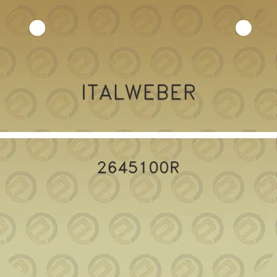 italweber-2645100r