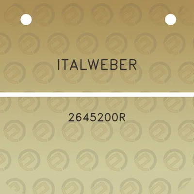 italweber-2645200r