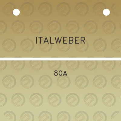 italweber-80a