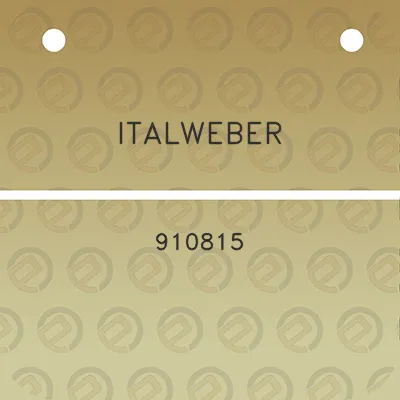 italweber-910815