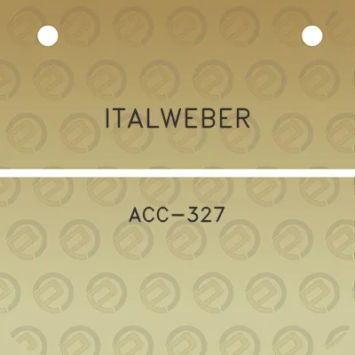 italweber-acc-327