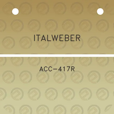 italweber-acc-417r