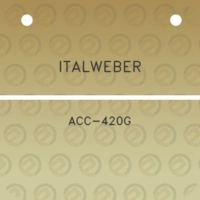 italweber-acc-420g