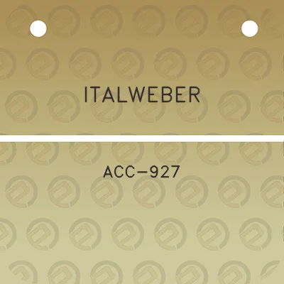 italweber-acc-927