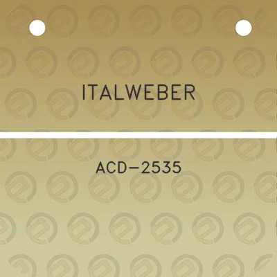 italweber-acd-2535