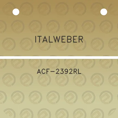 italweber-acf-2392rl