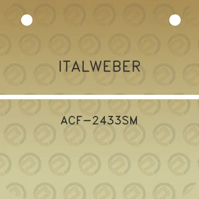 italweber-acf-2433sm