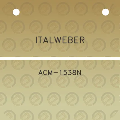 italweber-acm-1538n