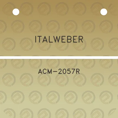 italweber-acm-2057r