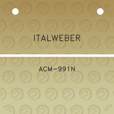 italweber-acm-991n