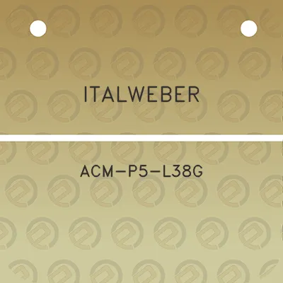 italweber-acm-p5-l38g