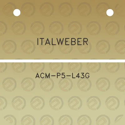 italweber-acm-p5-l43g