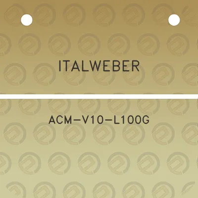 italweber-acm-v10-l100g