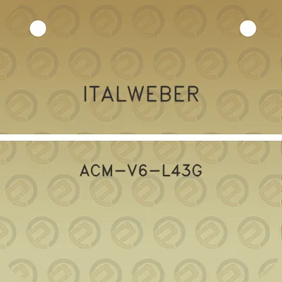 italweber-acm-v6-l43g