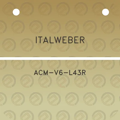 italweber-acm-v6-l43r