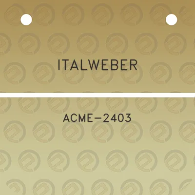 italweber-acme-2403