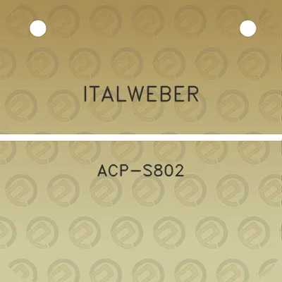 italweber-acp-s802